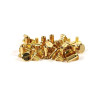 GRAINE CREATIVE - Chicago Screws - 20 Pieces - Leather Fasteners - H 10 mm Ø 9.5 mm