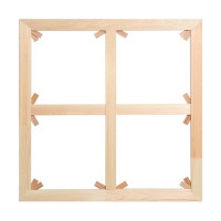 PHOENIX - Bonfil - Clear - Stretcher Bars and Cross Bars for Canvas - Lightweight Wood