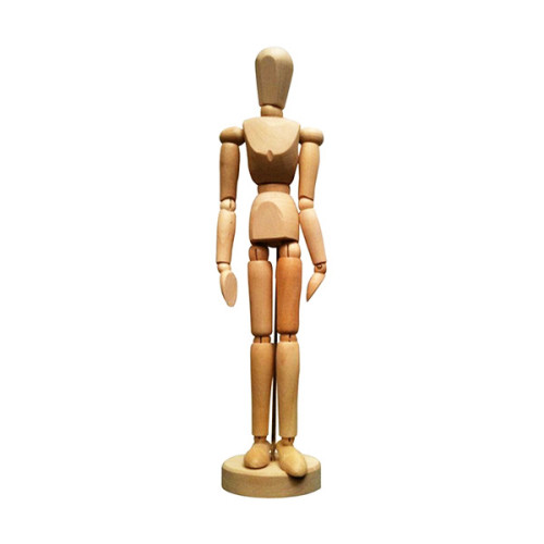 PHOENIX - Mannequin Articulé Homme - 30 cm - Bois