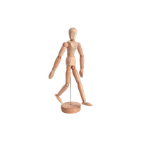 PHOENIX - Mini Articulated Mannequin - 15 cm - Wood