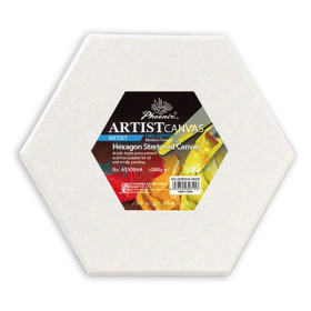 PHOENIX - ARTIST CANVAS - Châssis Hexagonal - 100% Coton