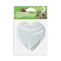 PHOENIX - Magnetic Canvas Boards - Set of 4 Mini Canvases - 7x7 cm - Hearts