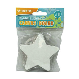 PHOENIX - Magnetic Canvas Boards - Set of 4 Mini Canvases - 7x7 cm - Stars