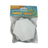 PHOENIX - Magnetic Canvas Boards - Set of 4 Mini Canvases - 7x7 cm - Hexagons