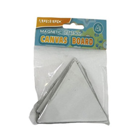 PHOENIX - Magnetic Canvas Boards - Set of 4 Mini Canvases - 7x7 cm - Triangles