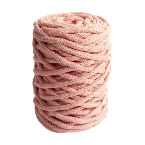 DMC - Nova Vita 12 - Coton Upcyclé Tubulaire 4mm - Pelote 250g/55m - Rose Clair