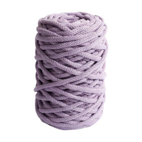 DMC - Nova Vita 12 - Coton Upcyclé Tubulaire 4mm - Pelote 250g/55m - Lilas Clair