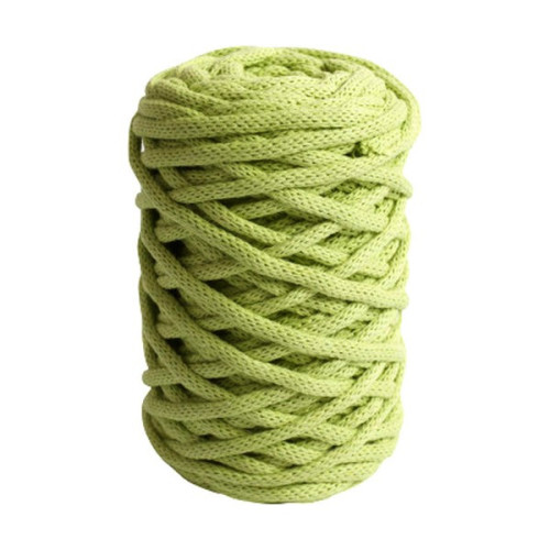 DMC - Nova Vita 12 - Coton Upcyclé Tubulaire 4mm - Pelote 250g/55m - Vert Clair