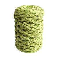 DMC - Nova Vita 12 - Coton Upcyclé Tubulaire 4mm - Pelote 250g/55m - Vert Clair