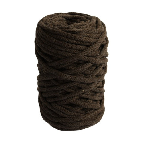 DMC - Nova Vita 12 - Upcycled Tubular Cotton 4mm - Ball 250g/55m - Dark Brown