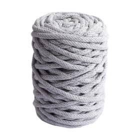 DMC - Nova Vita 12 - Upcycled Tubular Cotton 4mm - Ball 250g/55m - Light Grey