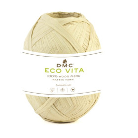 DMC - Eco Vita Raffia - 100% Wood Fibre - Ball 50g/100m - Off-White