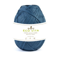 DMC - Eco Vita Raffia - 100% Wood Fibre - Ball 50g/100m - Blue