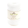 DMC - Eco Vita Tape Yarn - Fil Tubulaire Recyclé - Pelote 250g/120m - Blanc