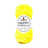 DMC - Happy Chenille - Polyester Chenille - Ball 15g/38m - Yellow