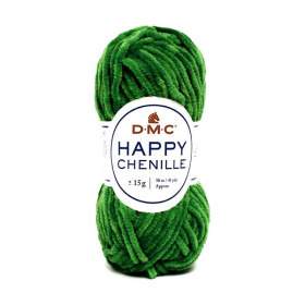 DMC - Happy Chenille - Chenille Polyester - Pelote 15g/38m - Vert Moyen