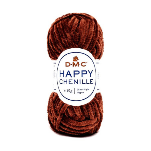 DMC - Happy Chenille - Polyester Chenille - Ball 15g/38m - Brown