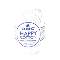 DMC - Happy Cotton - 100% Cotton - Ball 20g/43m - White