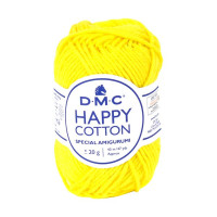 DMC - Happy Cotton - 100% Coton - Pelote 20g/43m - Jaune