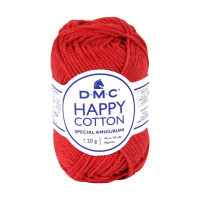 DMC - Happy Cotton - 100% Cotton - Ball 20g/43m - Red