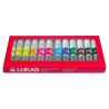 LUKAS CRYL STUDIO - Acrylique Super Fine - 12 x 20ml - Boîte Carton