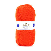 DMC - Knitty 4 - 100% Acrylic - Ball 100g/280m - Orange