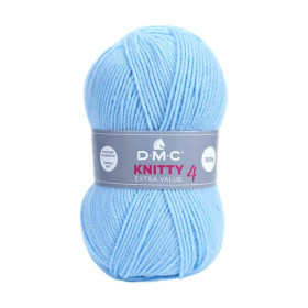 DMC - Knitty 4 - 100% Acrylic - Ball 100g/280m - Light Blue