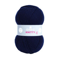 DMC - Knitty 4 - 100% Acrylique - Pelote 100g/280m - Bleu Foncé