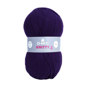 DMC - Knitty 4 - 100% Acrylique DK - Pelote 50g - Violet Foncé