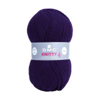 DMC - Knitty 4 - 100% Acrylic DK - Ball 50g - Dark Purple