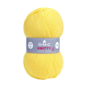 DMC - Knitty 4 - 100% Acrylic DK - Ball 50g - Yellow