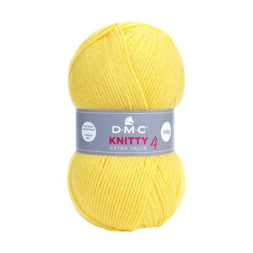 DMC - Knitty 4 - 100% Acrylique DK - Pelote 50g - Jaune