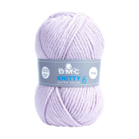 DMC - Knitty 6 - 100% Acrylique - Pelote 100g/140m - Violet Pale (lavande)