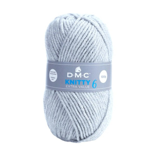 DMC - Knitty 6 - 100% Acrylique - Pelote 100g/140m - Gris Clair