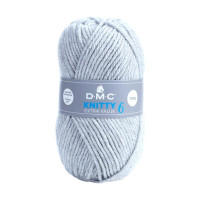 DMC - Knitty 6 - 100% Acrylic - Ball 100g/140m - Light Grey