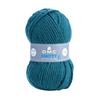 DMC - Knitty 6 - 100% Acrylique - Pelote 100g/140m - Turquoise Moyen (canard)