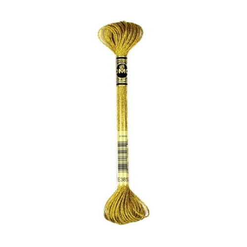 DMC - Mouliné Light Effects - Metallic Thread - Skein 8m - Gold