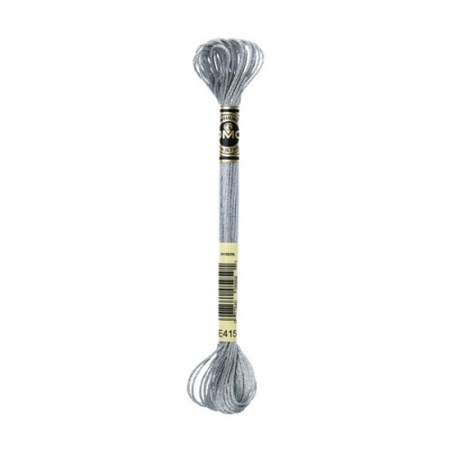 DMC - Mouliné Light Effects - Metallic Thread - Skein 8m - Silver