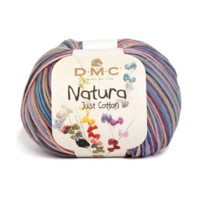 DMC - Natura Multico - Multicolour Combed Cotton - Ball 50g/155m - Vivid