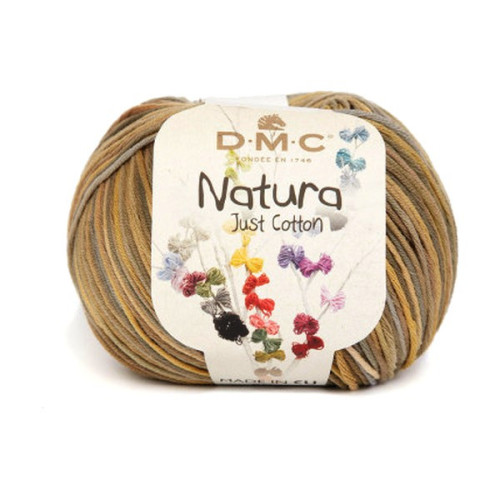 DMC - Natura Multico - Multicolour Combed Cotton - Ball 50g/155m - Ochre