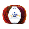 DMC - Pirouette - Acrylique Multicolore - Pelote 200g/500m - Jaune/rouge