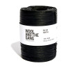 DMC - Ra-Ra Raffia - 100% Wood Fibre - Ball 100g/250m - Coal Black