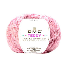 DMC - Teddy - Baby Polyamide Yarn - Ball 50g/90m - Medium Pink