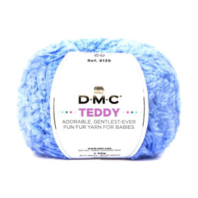DMC - Teddy - Laine Baby Polyamide - Pelote 50g/90m - Bleu