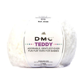 DMC - Teddy - Baby Polyamide Yarn - Ball 50g/90m - Off-White
