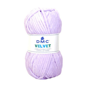 DMC - Velvet - 100% Polyester Chenille - Ball 100g/100m - Lilac