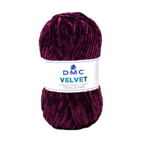 DMC - Velvet - 100% Polyester Chenille - Ball 100g/100m - Mauve