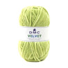 DMC - Velvet - Fil Chenille 100% Polyester - Pelote 100g/100m - Vert Clair / Anis