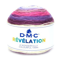 DMC - Wonder Revelation - Fil Multicolore - Pelote 150g/520m - Revelation / Glitter