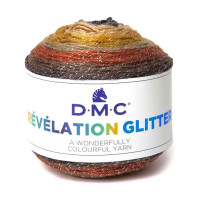 DMC - Wonder Revelation - Multicolour Yarn - Ball 150g/520m - Revelation / Glitter
